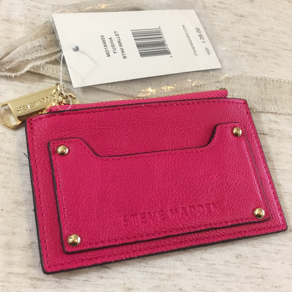 Steve Madden Fushia Btini Wallet